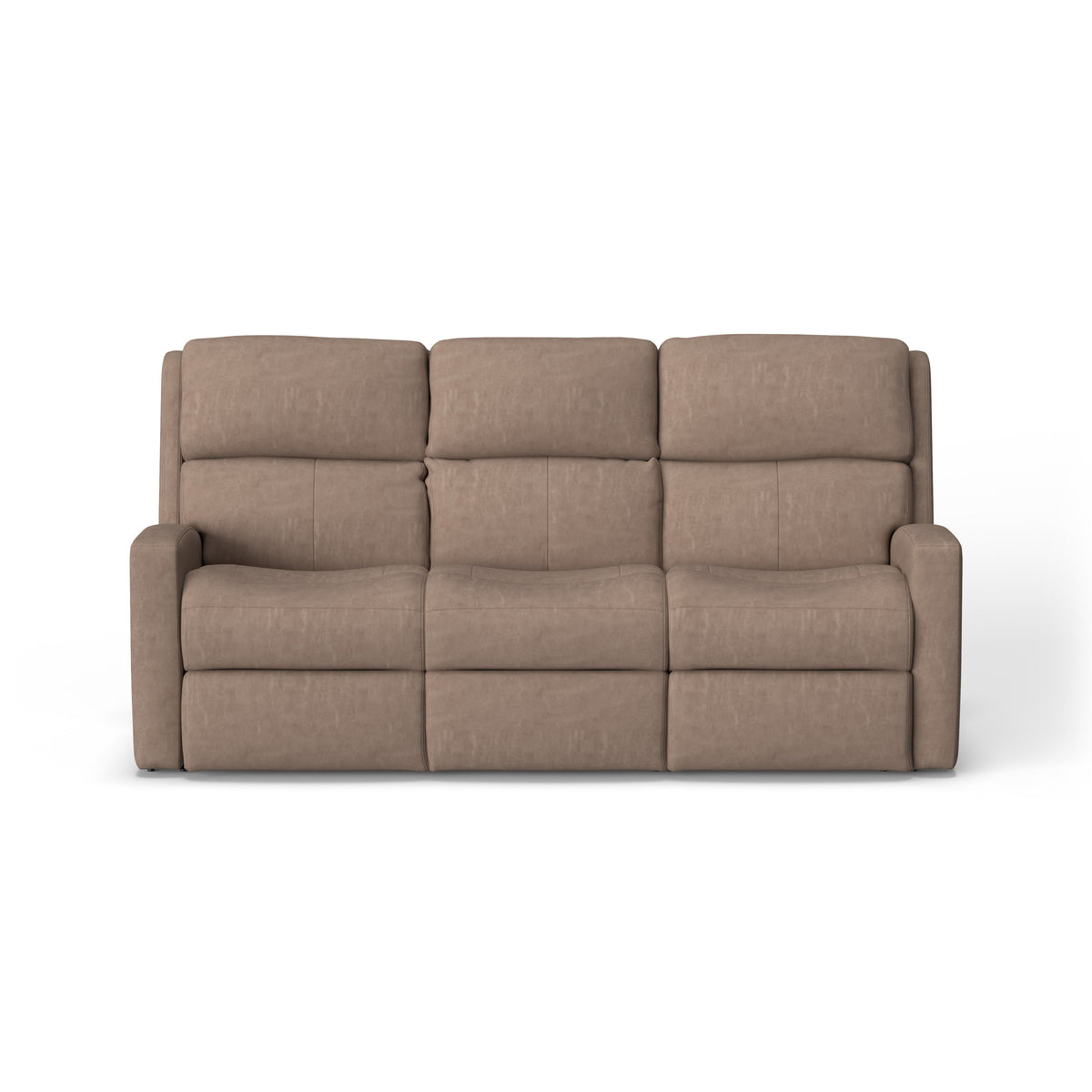 Catalina Transitional Leather Reclining Sofa | Flexsteel