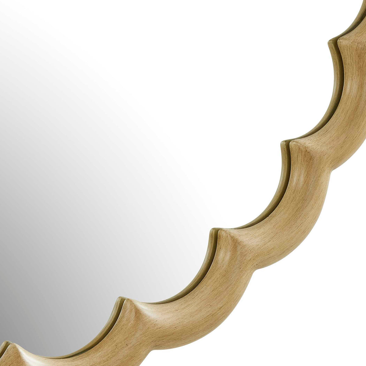 Cerrito Round Mirror Burnished Ivory - Light Brown by Uttermost - View 5