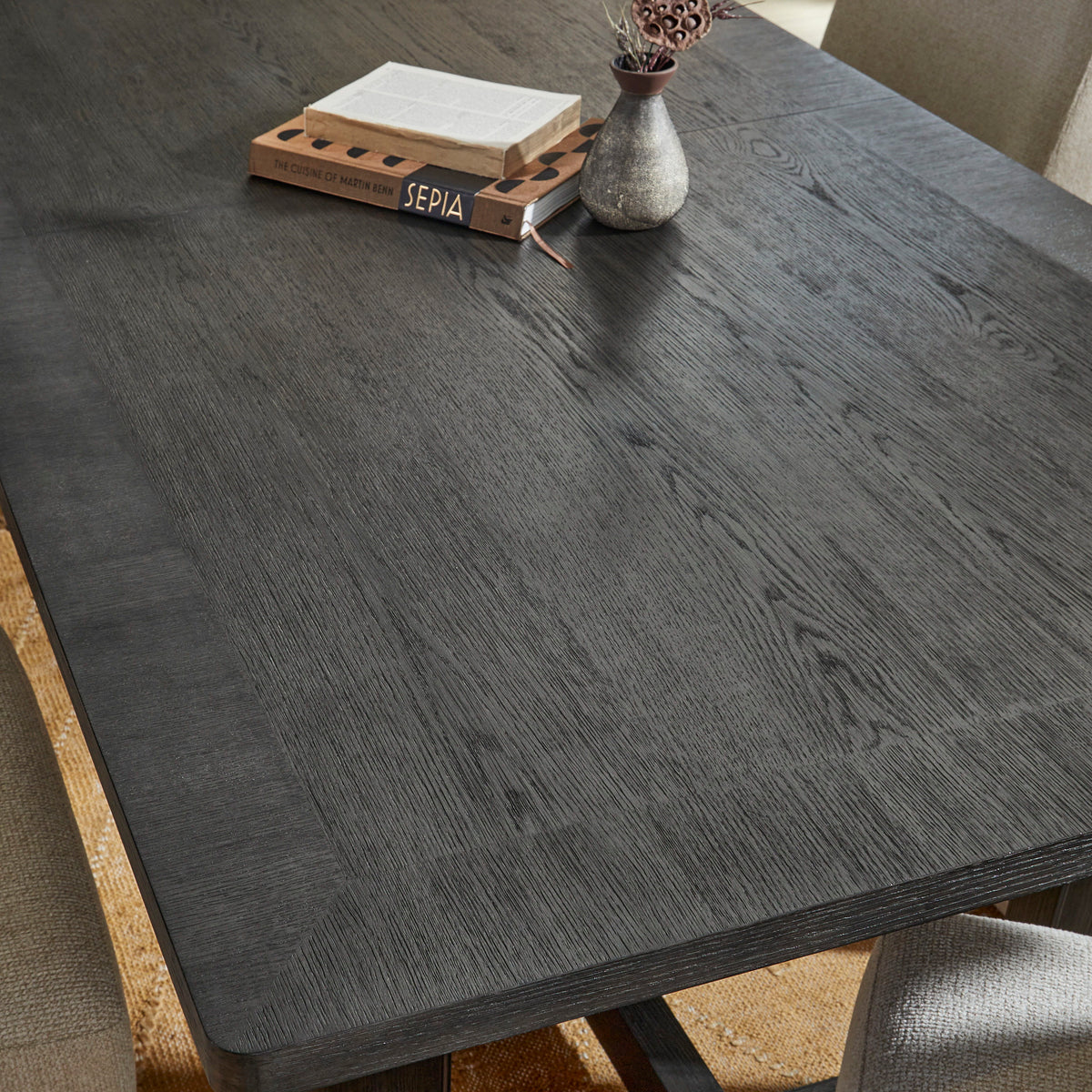 Waterfall Rectangular Dining Table - Deep Ebony | Flexsteel