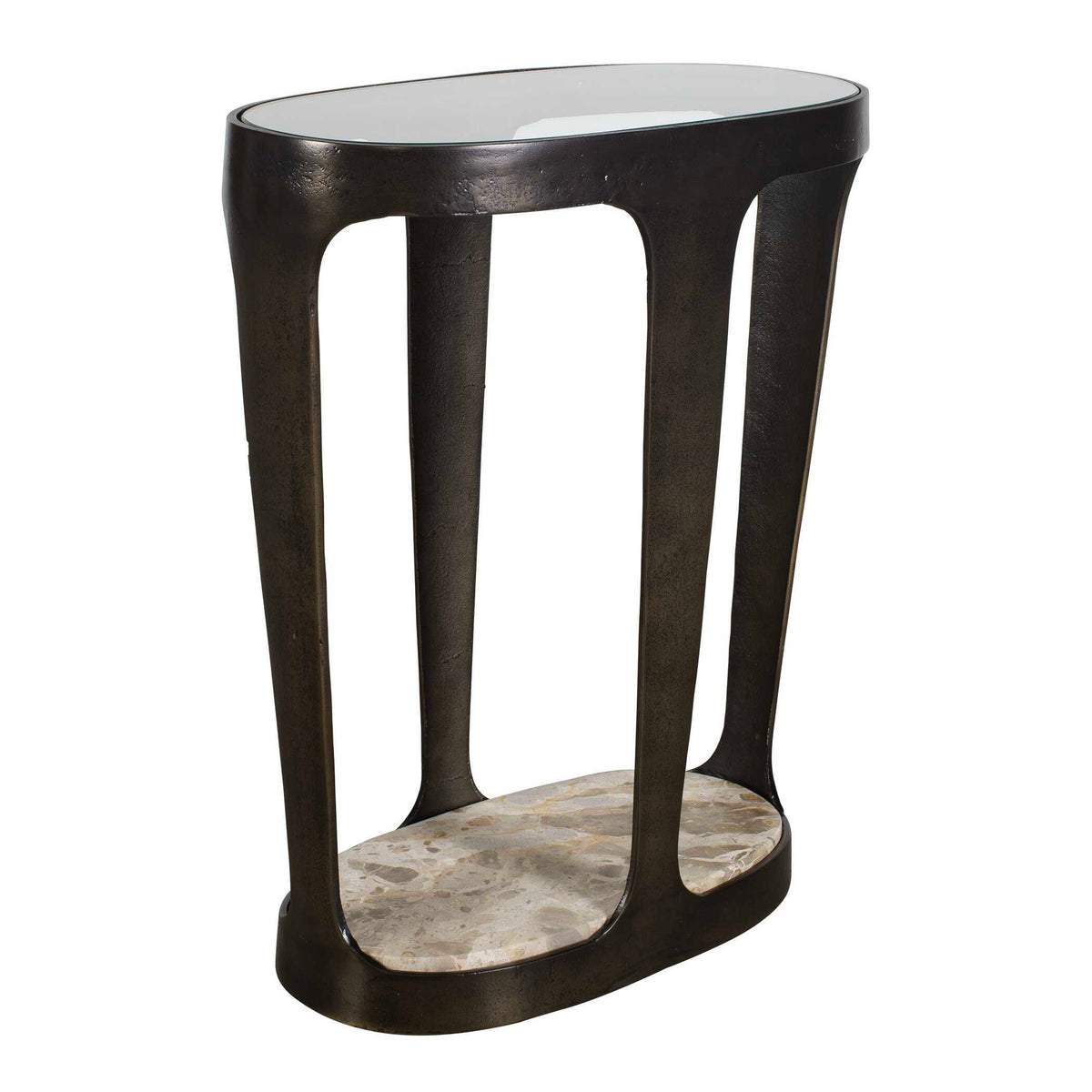 Coronado Accent Table - Bronze by Uttermost - View 3
