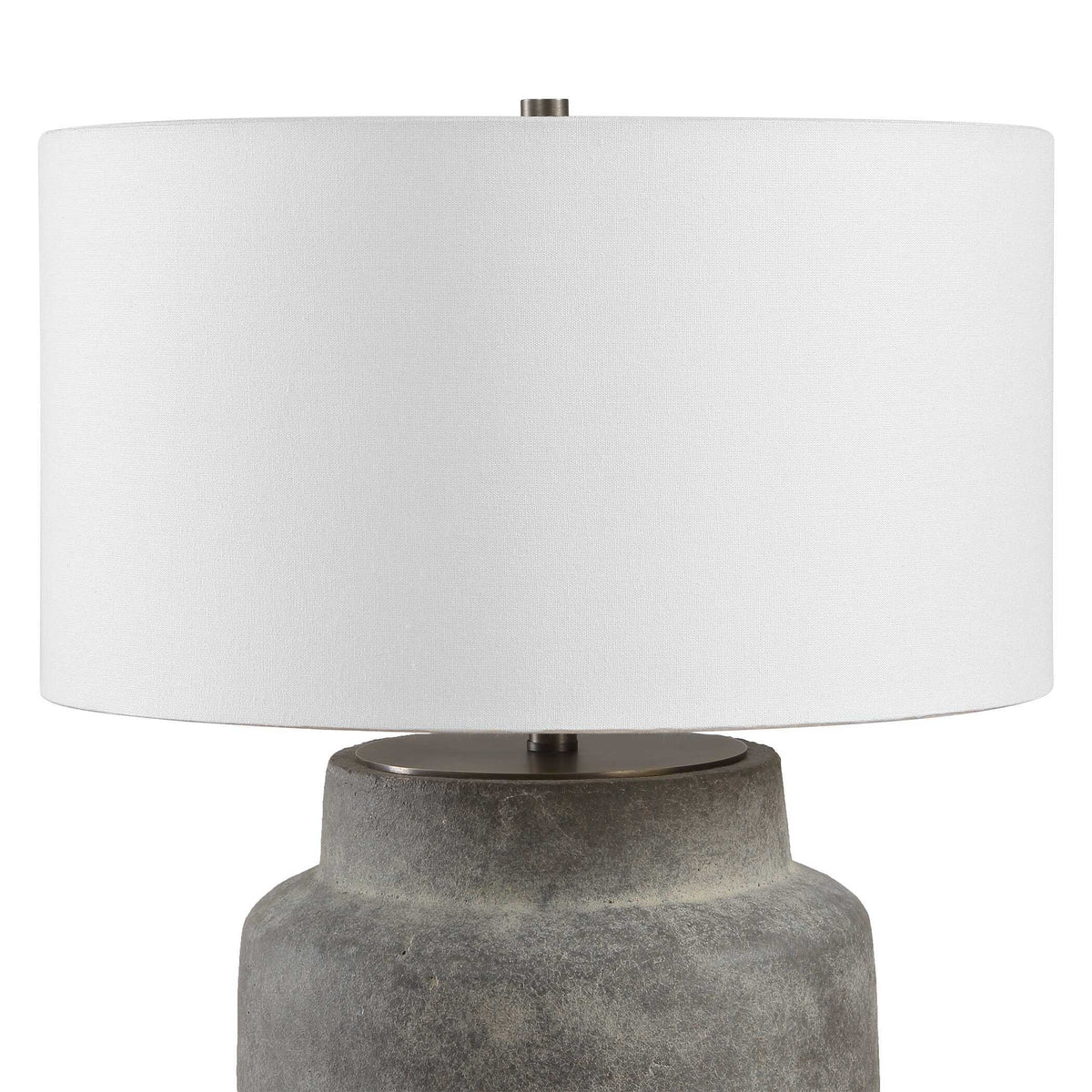 Benedet Wash Table Lamp Brown,Gray - Dark Gray by Uttermost - View 6