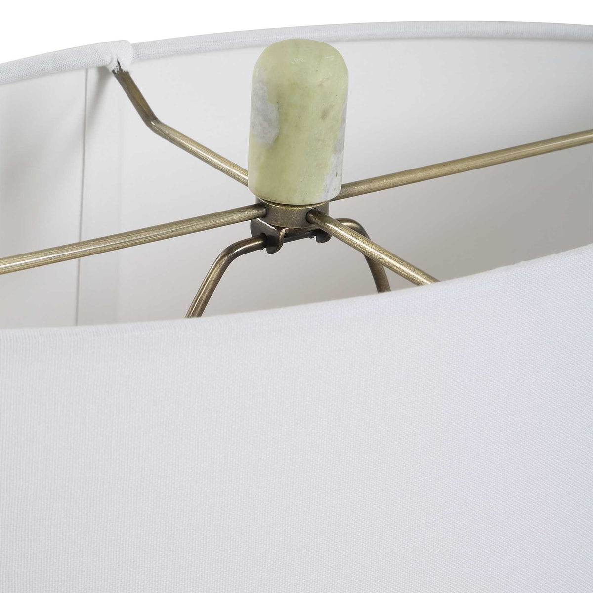 Moorea Marble Table Lamp - Green by Uttermost - View 9