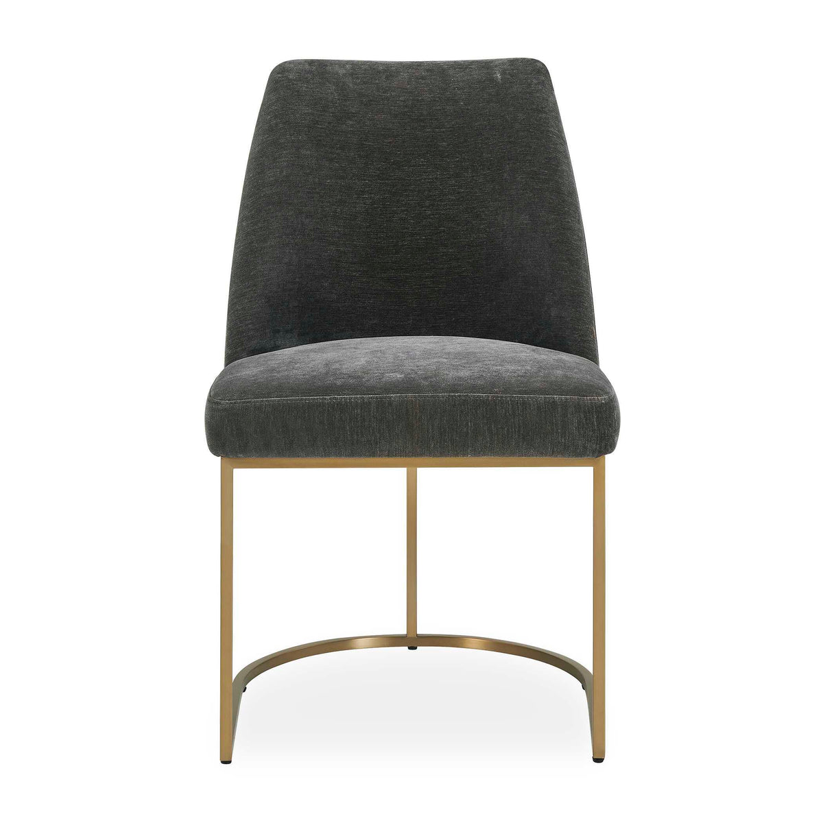 Hanni Upholstered Dining Chair - Dark Gray by Uttermost - View 1