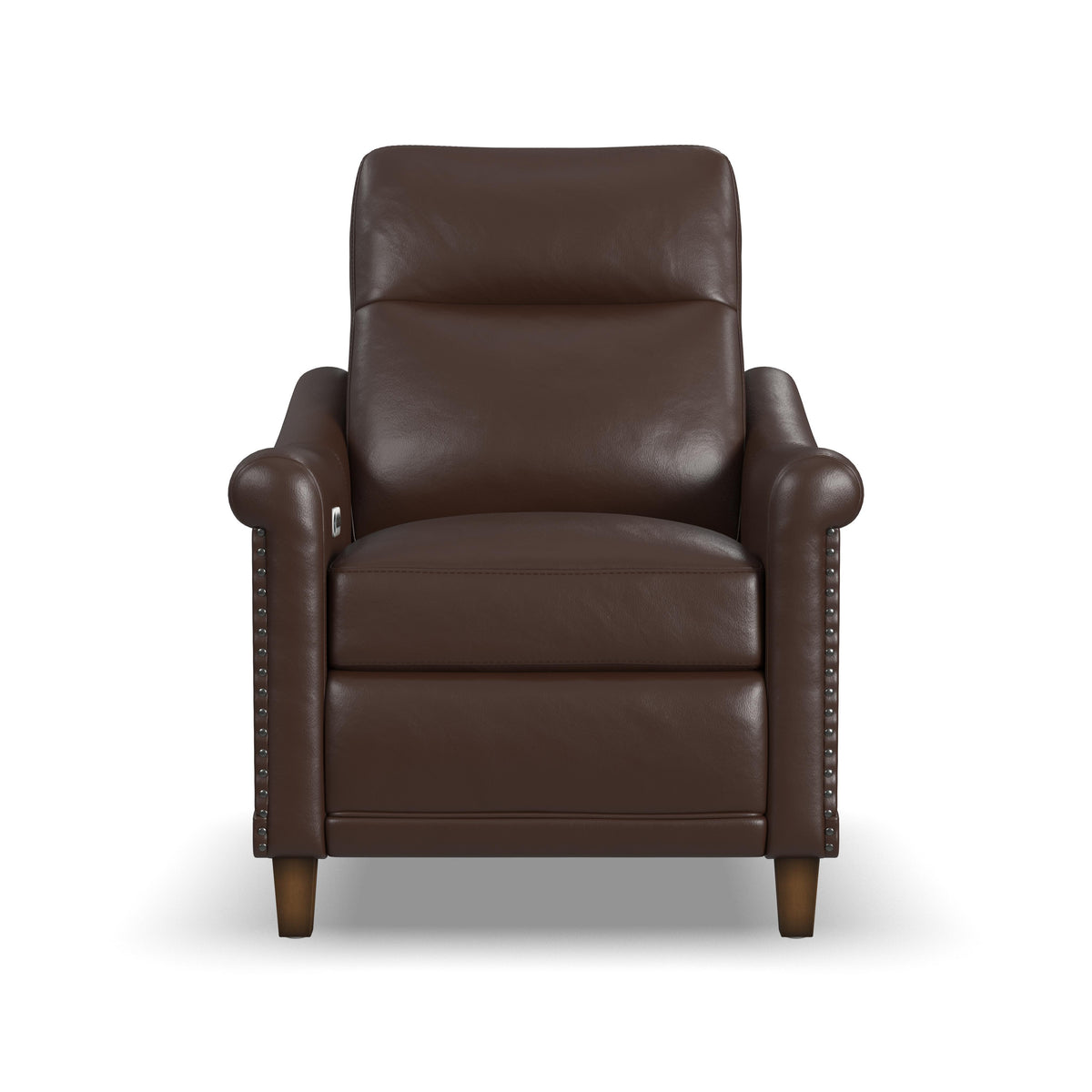 Elizabeth Power Recliner With Power Headrest - Brunette | Flexsteel