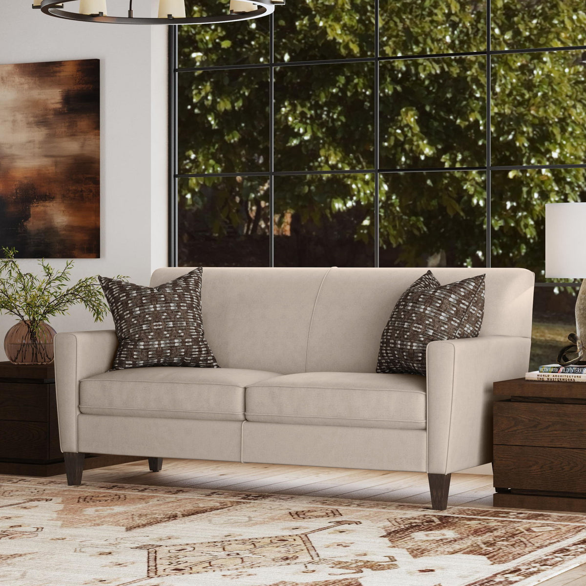 Digby 58" Fabric Sofa | Flexsteel