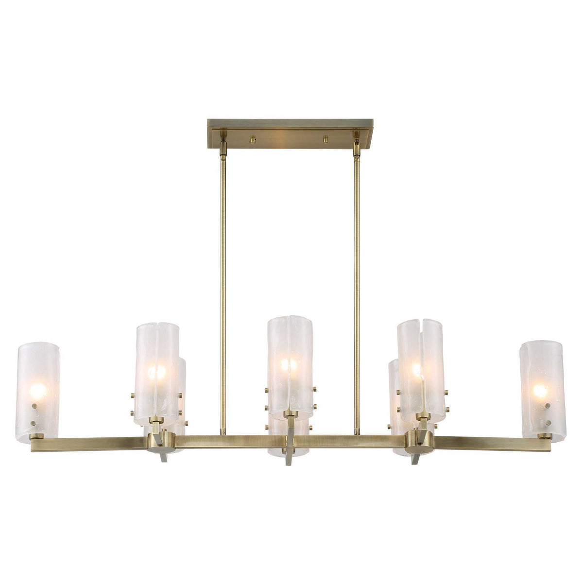 Mistie 8 Light Linear Chandelier - Bronze by Uttermost - View 7