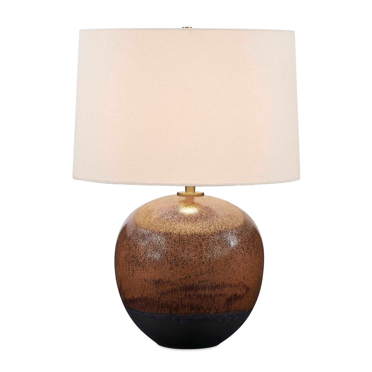 Brownell Table Lamp Rust Brown - Dark Brown by Uttermost - View 1