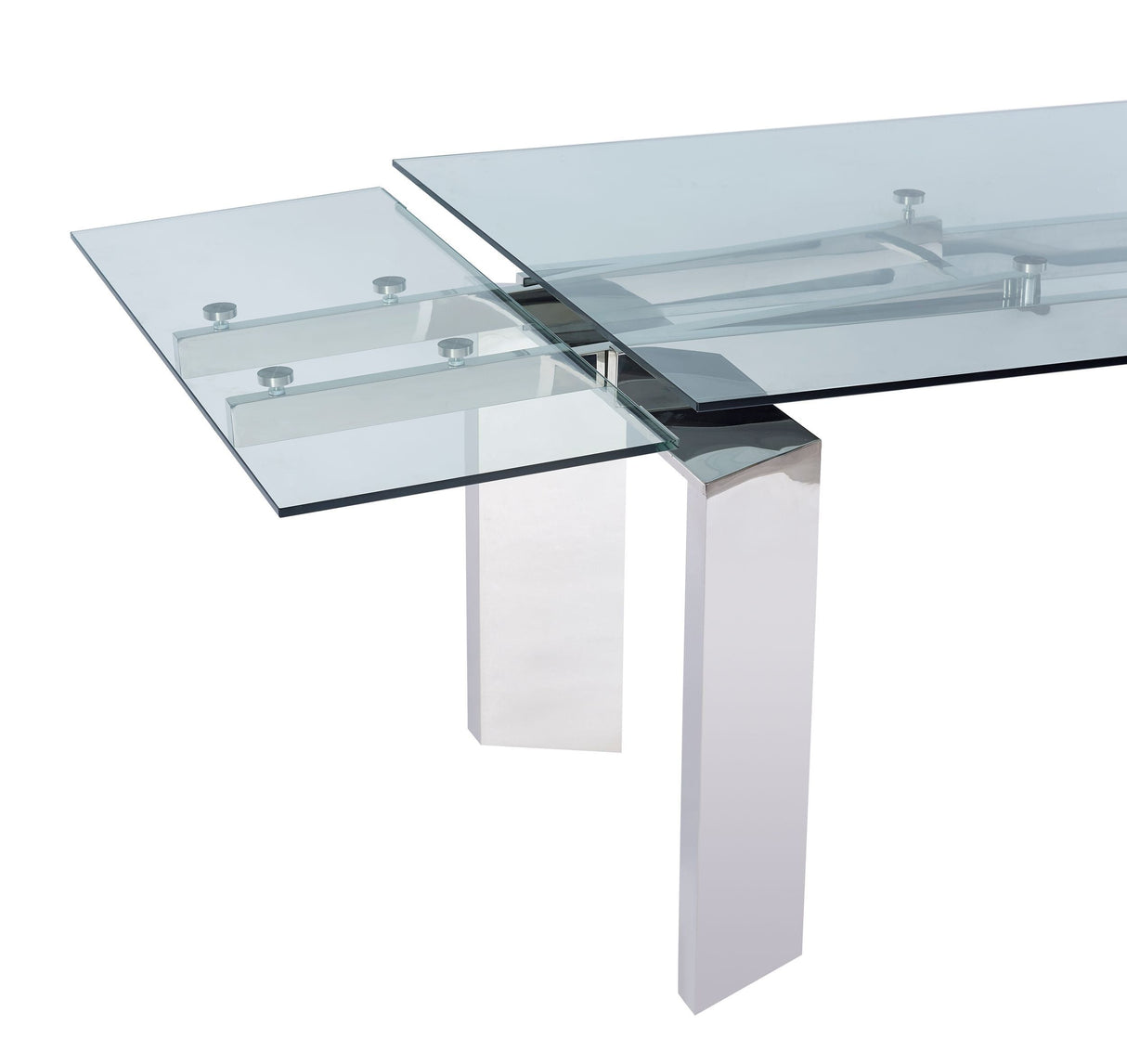 Modrest Viking - Modern Extendable Glass Dining Table | VIG - Home Elegance USA