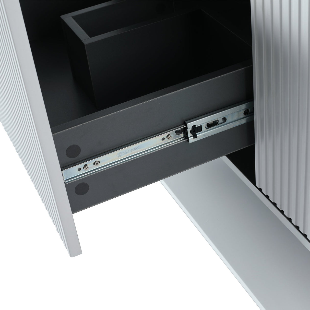 48 Inch Freestanding Bathroom Vanity With Resin Basin,48x18 - BVA01148WH | Home Elegance USA