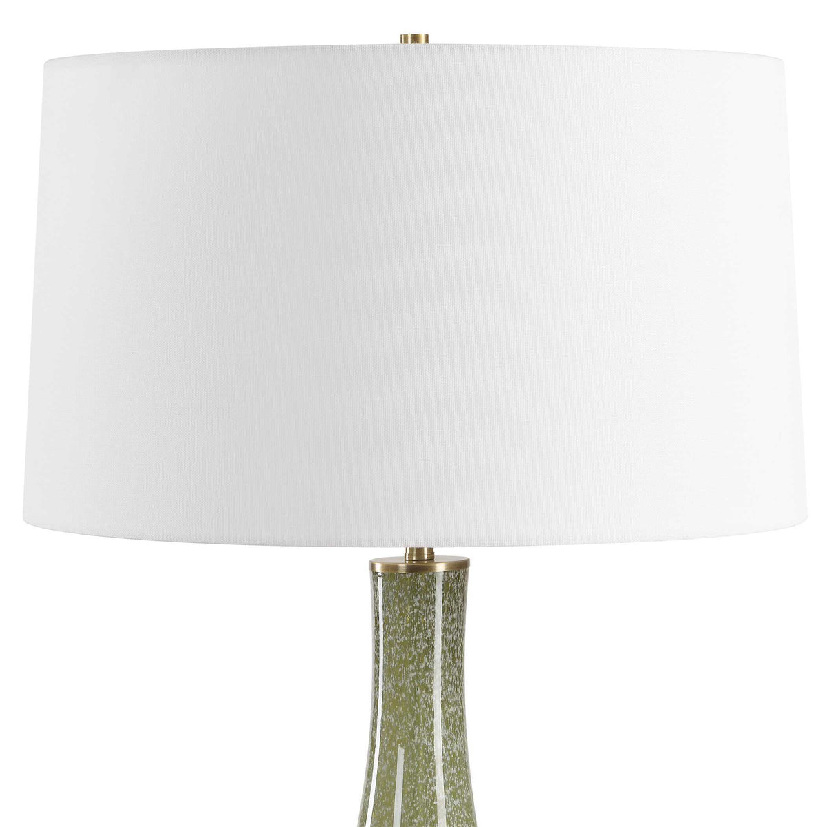 Marist Table Lamp - Green by Uttermost - View 3