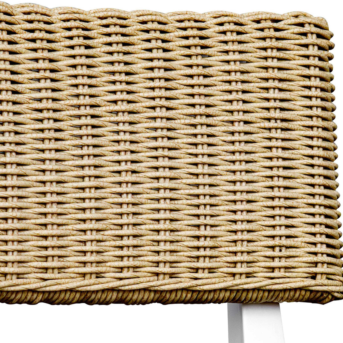 Calbas Outdoor Dining Chair White / Woodtone - White / Light Brown by Uttermost - View 9