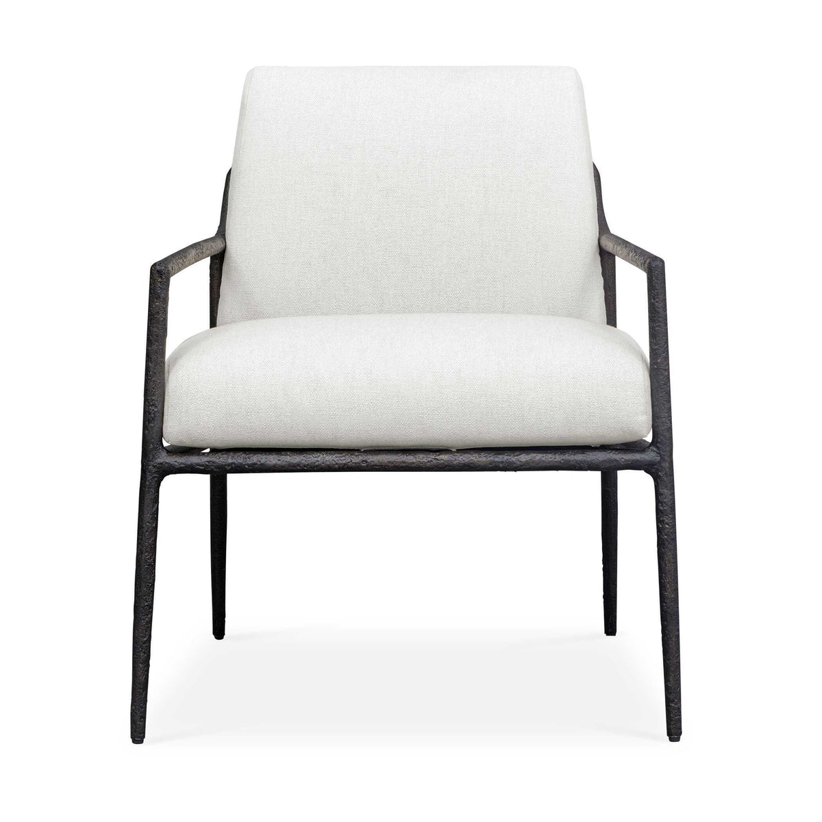Thayer Outdoor Upholstered Lounge Chair - White by Uttermost - View 1