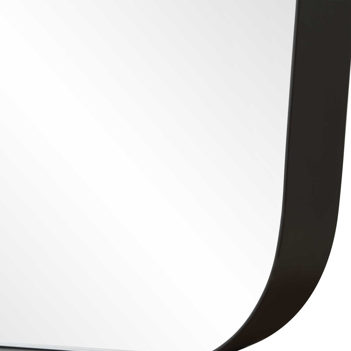Caspian Curved Black Dressing Mirror by Uttermost - View 5