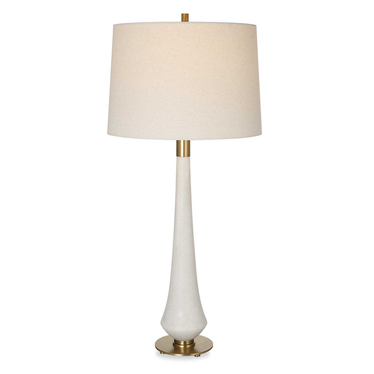 Marille Stone Table Lamp - Beige by Uttermost - View 1