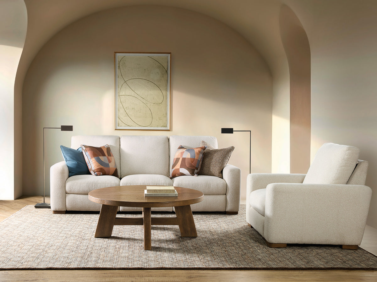Small Optimus Power Recliner With Power Headrest - Beige by Hooker Furniture - View 4