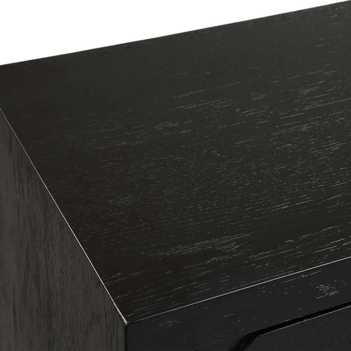 Briseis 2 Door Cabinet - Black by Uttermost - View 11