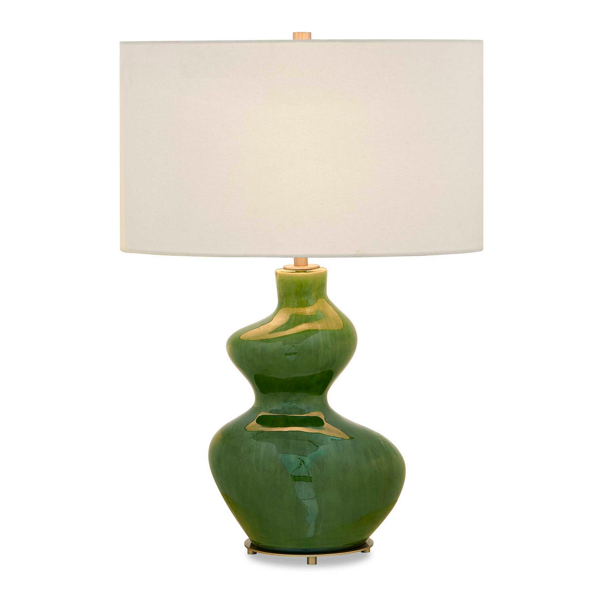 Esall Table Lamp - Green by Uttermost - View 1
