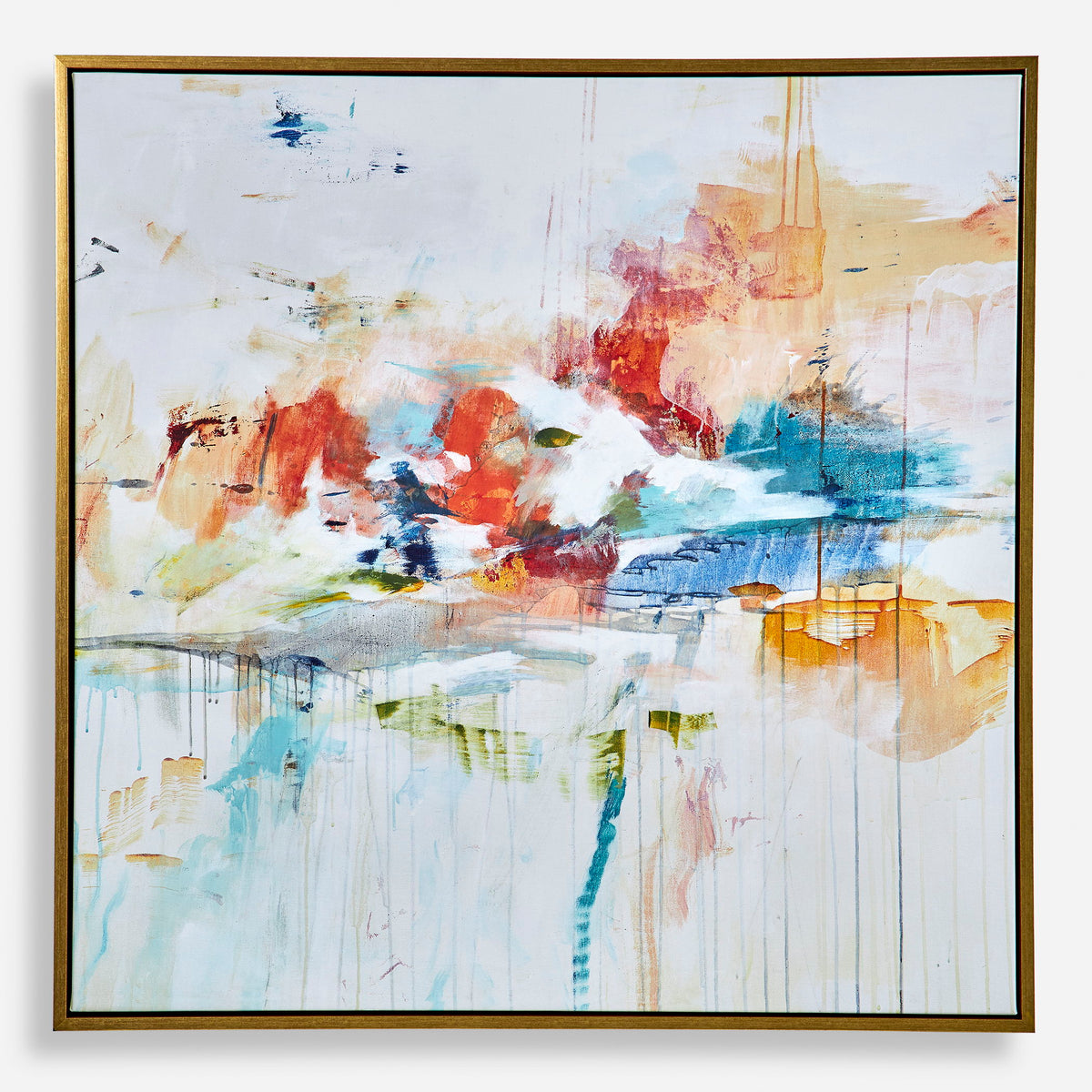 Dream State Framed Abstract Art - Gray by Uttermost - View 1