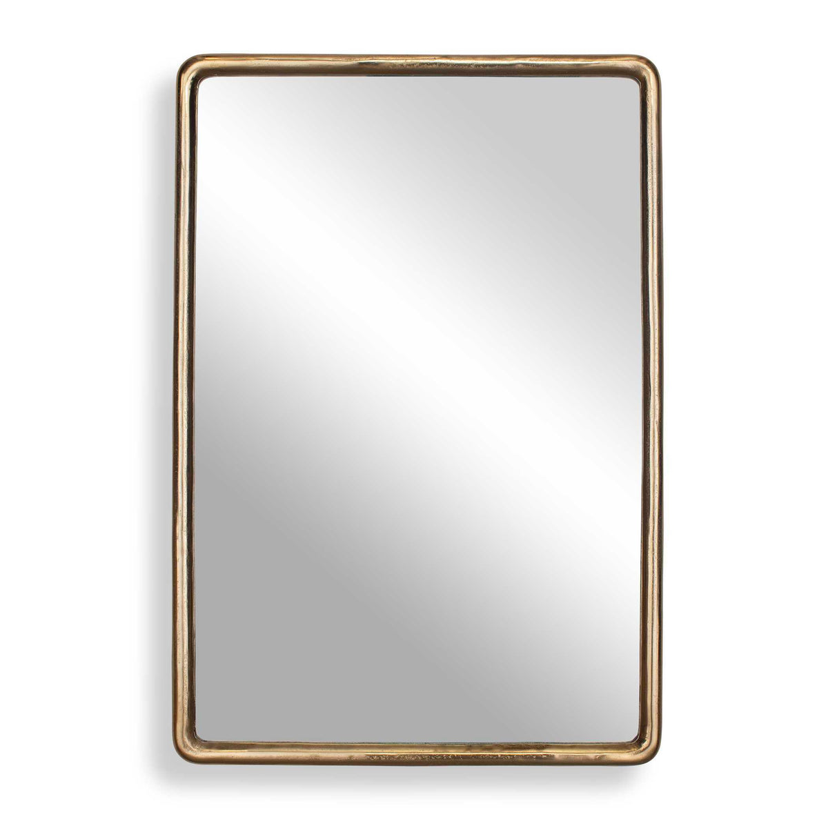 Burton Indoor-Outdoor Mirror Brass - Gold by Uttermost - View 1