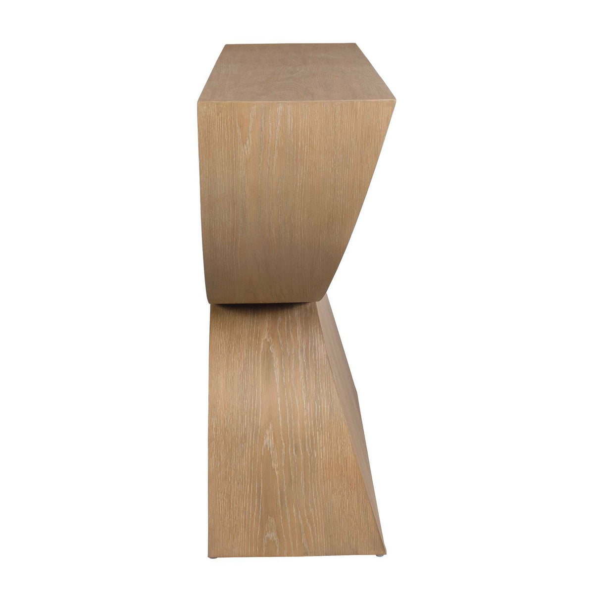 Ciano Modern Wood Console Table Woodtone - Light Brown by Uttermost - View 5