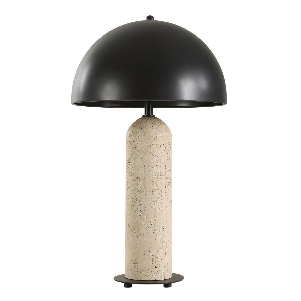 Tanaka Indoor-Outdoor Table Lamp - Black / Beige by Uttermost - View 4