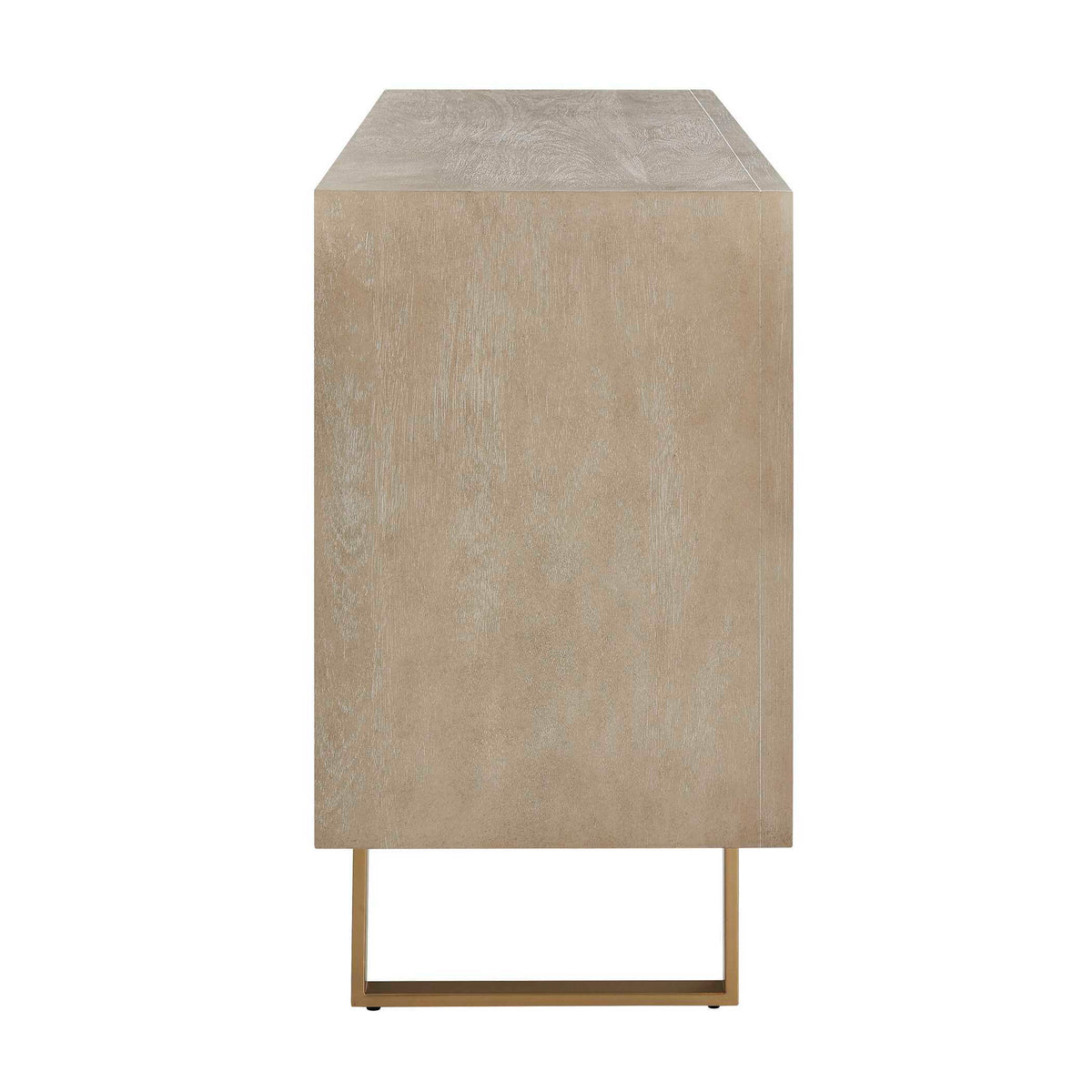 Maeva 3 Door Cabinet Light Wood - Light Brown by Uttermost - View 6