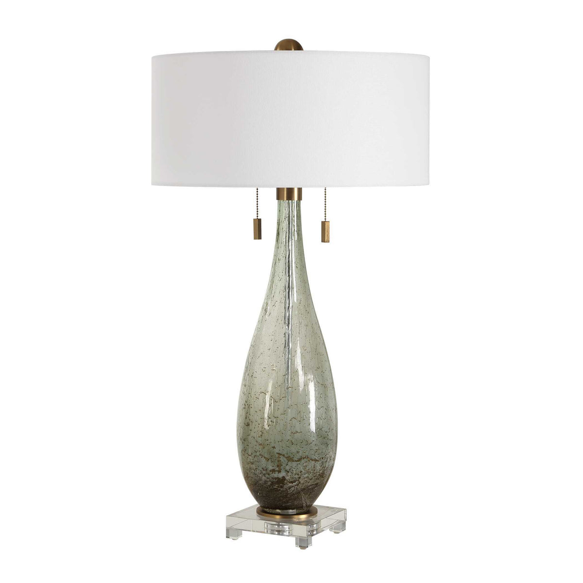 Cardoni Table Lamp - Green by Uttermost - View 4