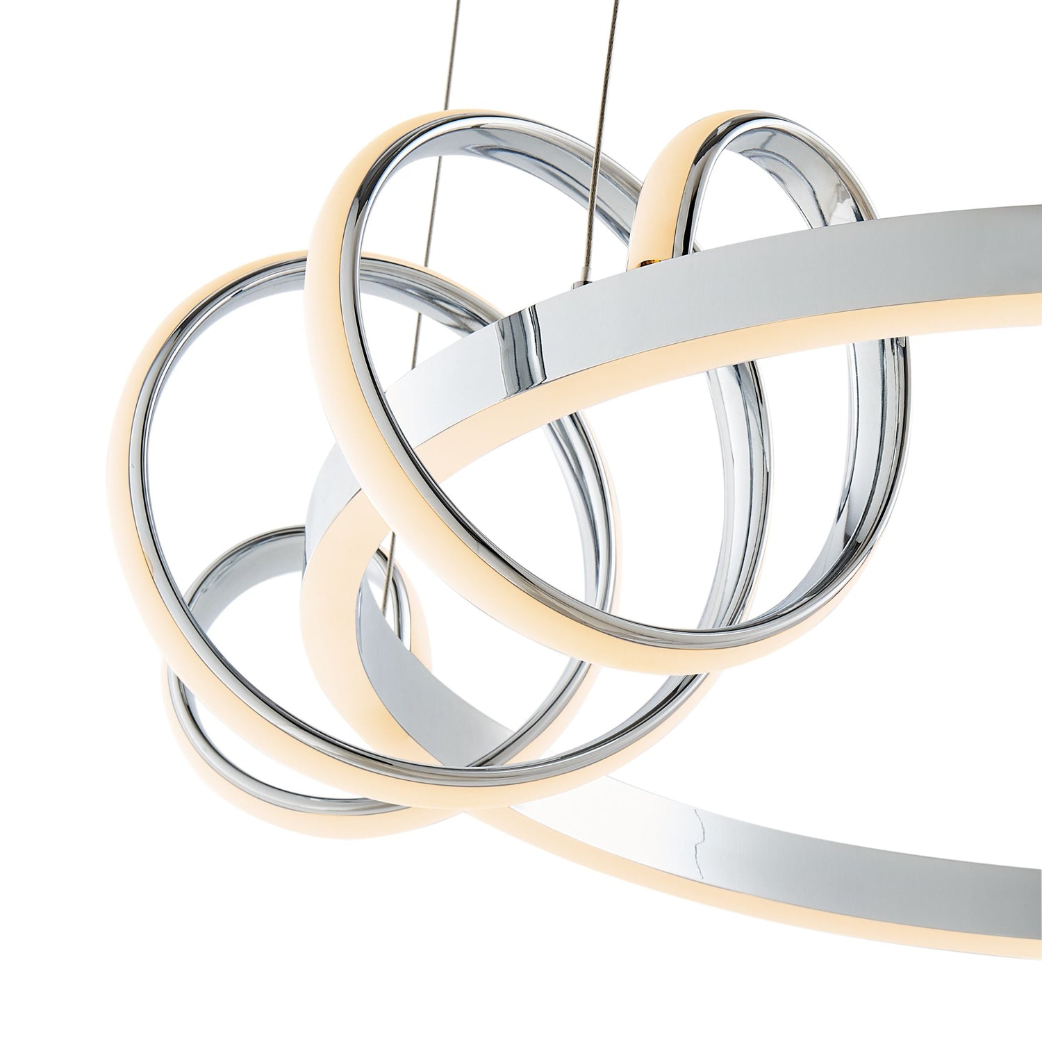 Salzburg Round Chandelier // Chrome  | Finesse - Home Elegance USA