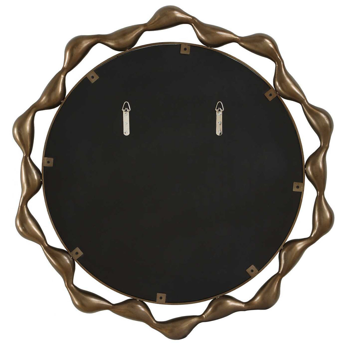 Remolino Round Mirror - Bronze by Uttermost - View 6