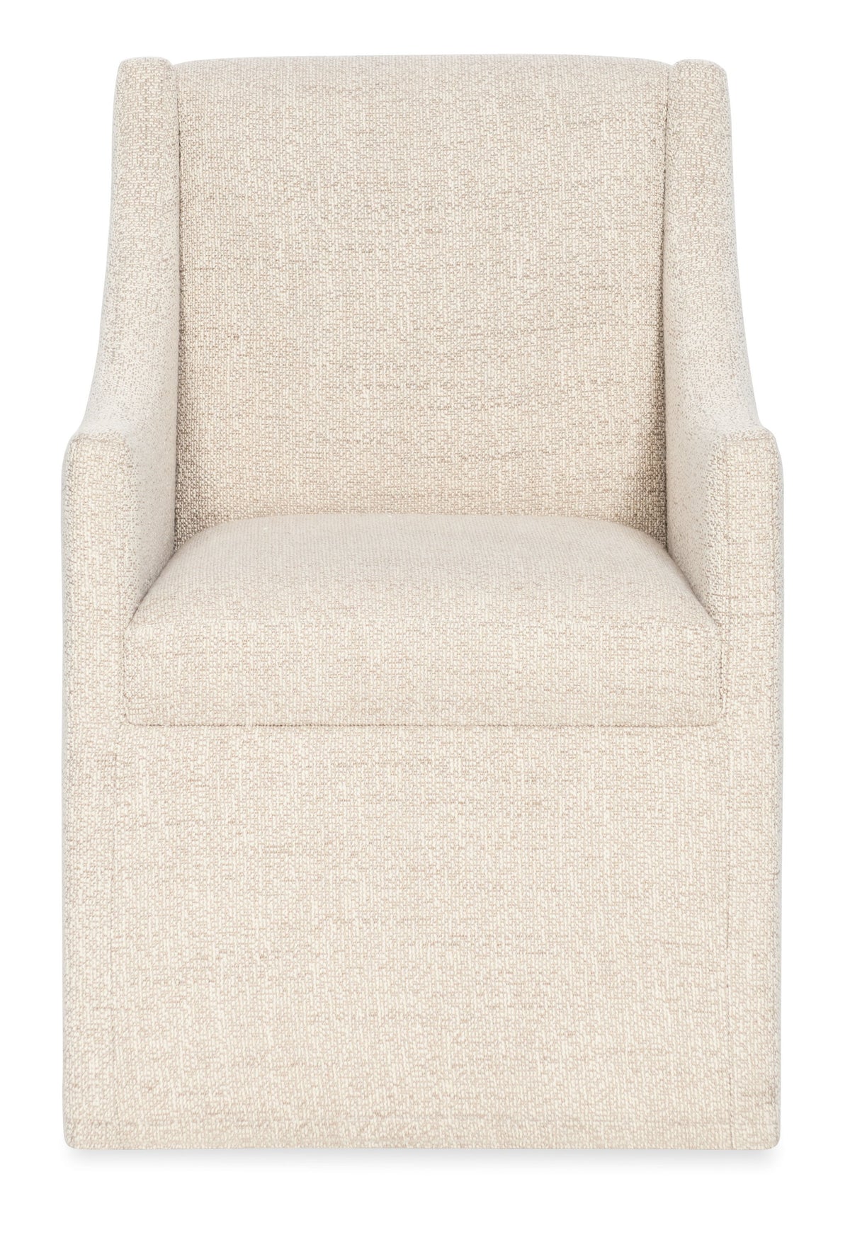 Eleana Castered Arm Chair - Beige by Hooker Furniture - View 5