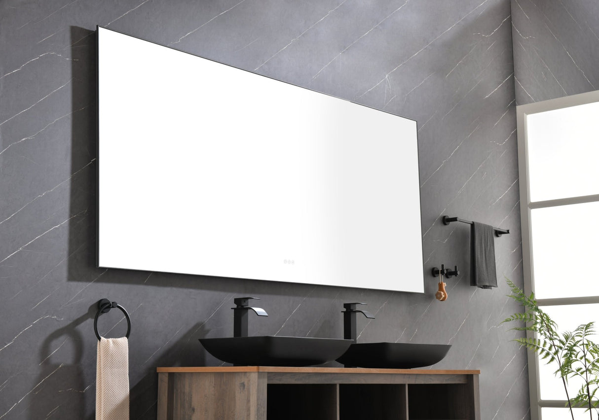 84x 36Inch LED Mirror Bathroom Vanity Mirror with Back Light, Wall Mount Anti - Fog Memory Large Adjustable Vanity Mirror | Home Elegance USA