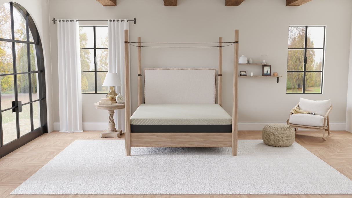 Omne Sleep King Firm Gel Memory Foam Tight Top 8 Inch Mattress