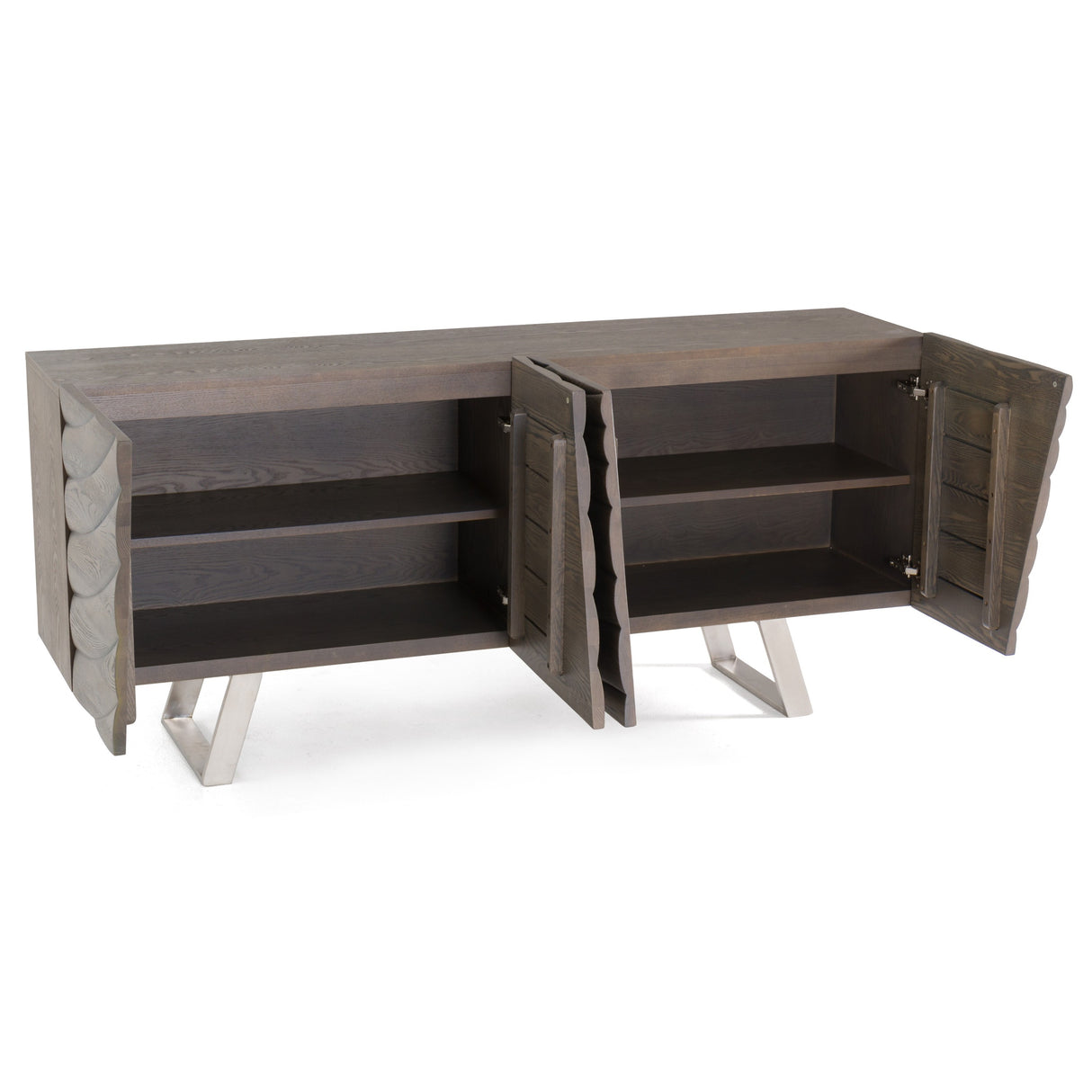 Finley Mid-Century Grey Ash Buffet - View Image 1