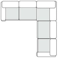 Garman - Modern Light Grey Modular Sectional Sofa-5-Piece Sectional - View Image 1