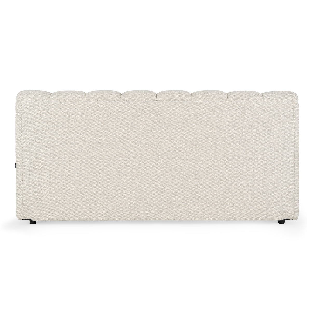 Eastern King Harris - Modern Off-White Fabric Bed - View Image 1