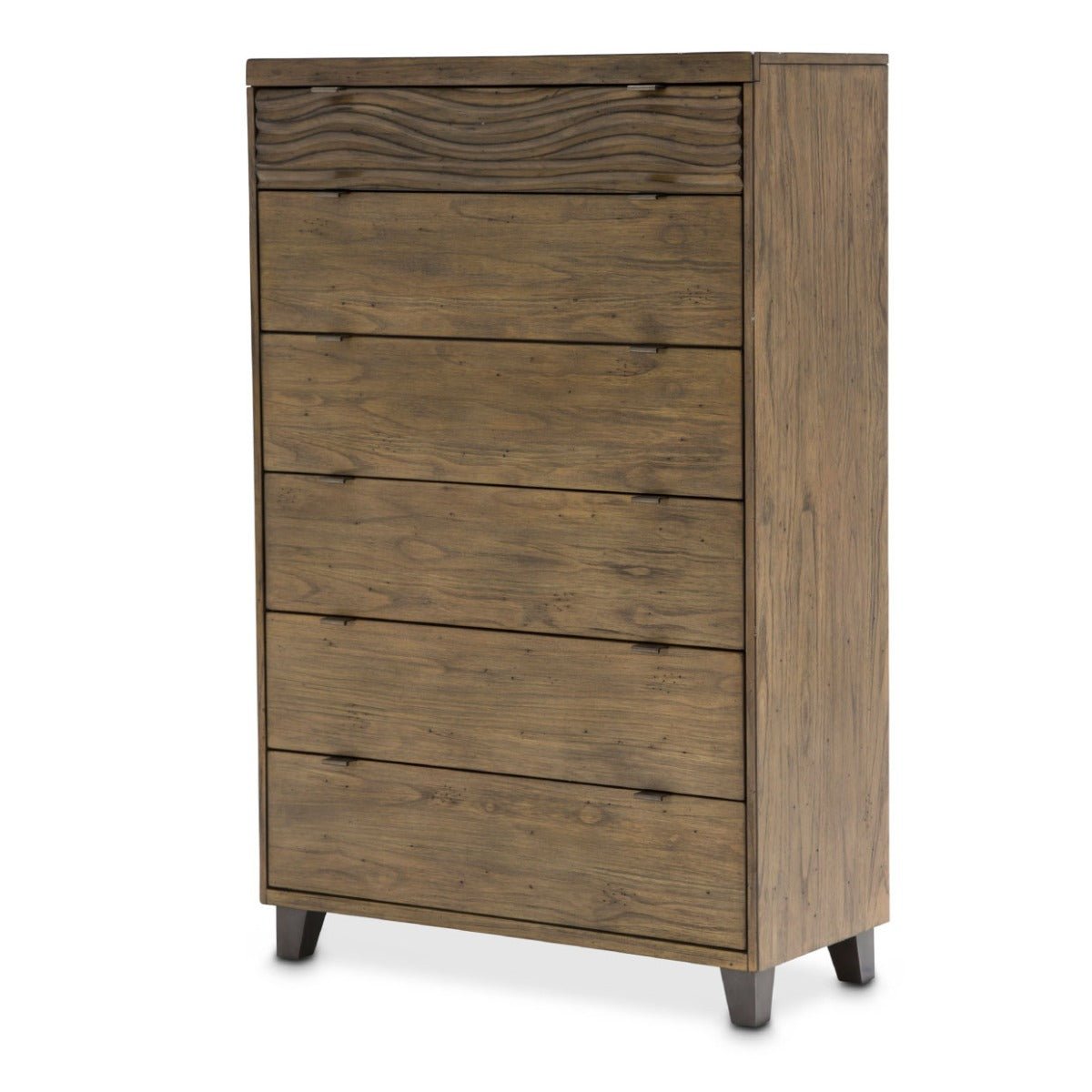 Del Mar Sound 6 Drawer Chest In Boardwalk - Ki - Delm070 - 215 | Aico | Home Elegance USA