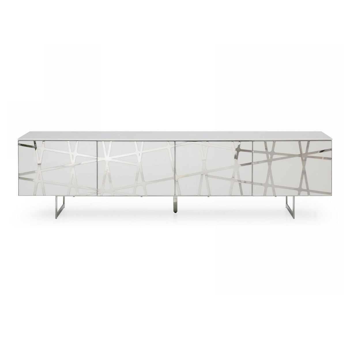 Modrest Kilson - Modern White TV Stand