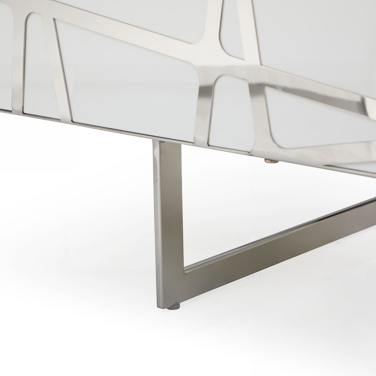 Modrest Kilson - Modern White TV Stand