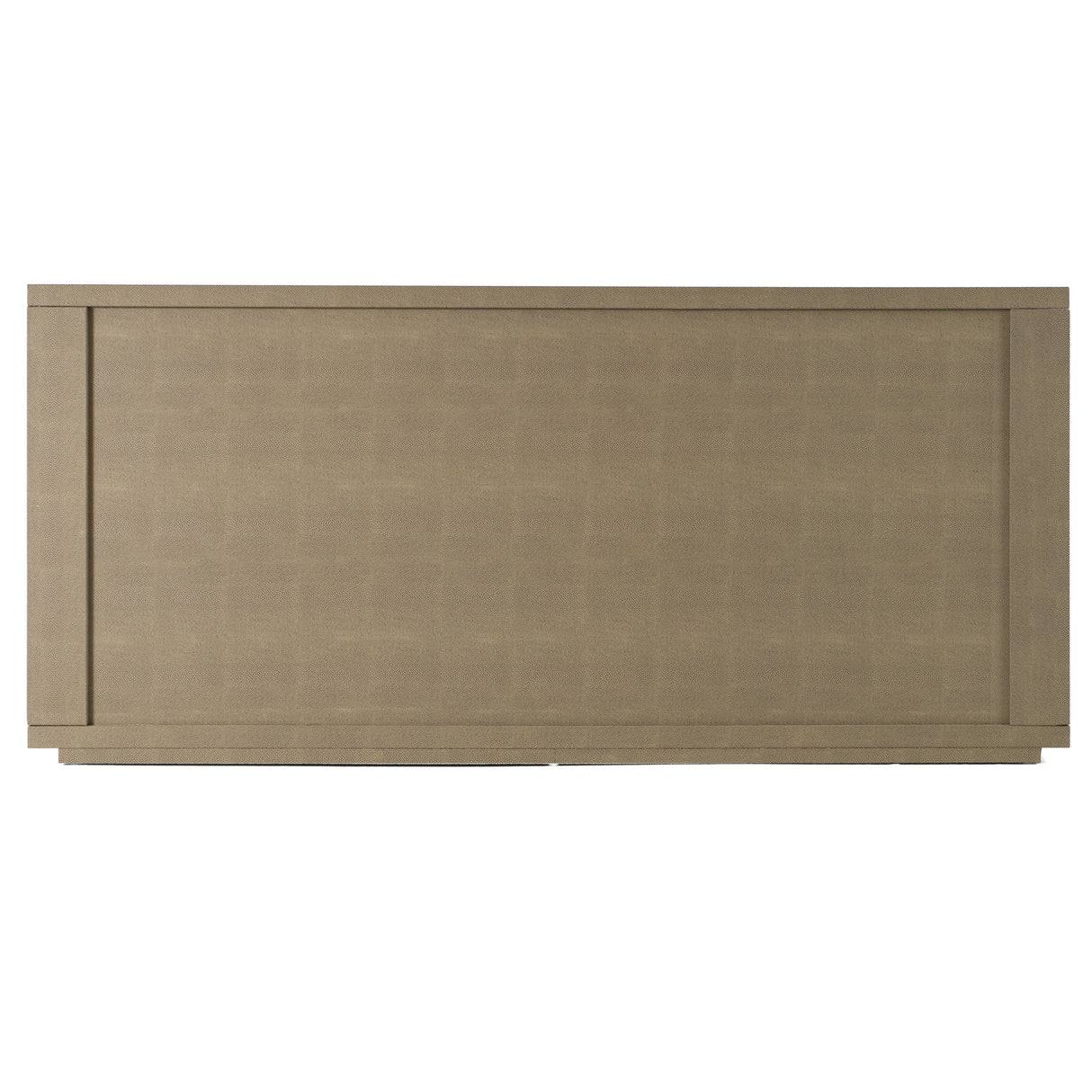Lois - Modern Beige Shagreen + Brass Dresser - View Image 1