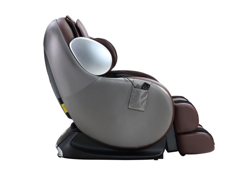 Acme - Pacari Massage Chair LV00569 Chocolate Synthetic Leather