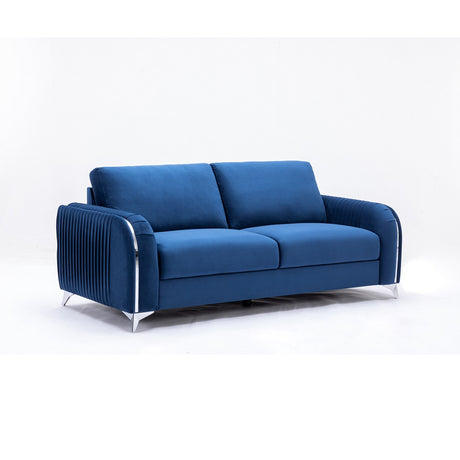 Acme - Wenona Sofa LV01774 Blue Velvet