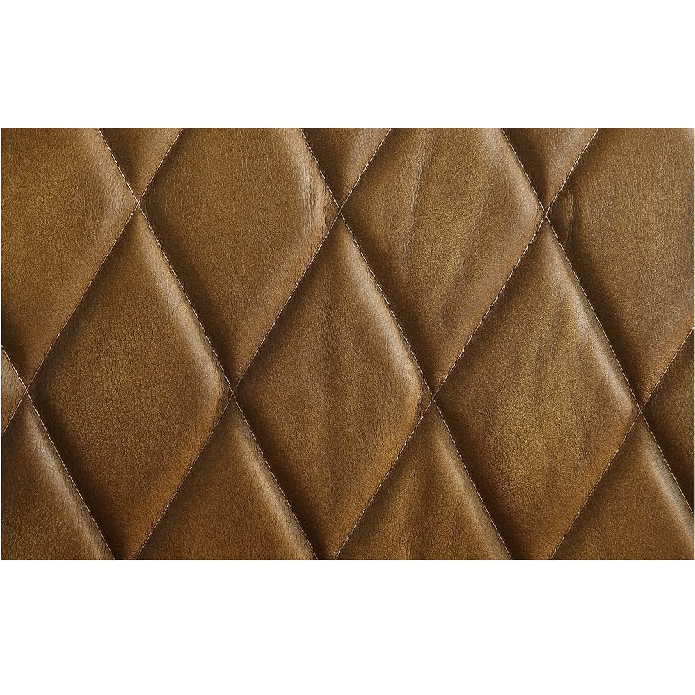 Acme - Sedna Loveseat LV01985 Espresso Top Grain Leather & Aluminum