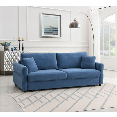 Acme - Haran Sofa W/Sleeper LV03120 Blue Fabric