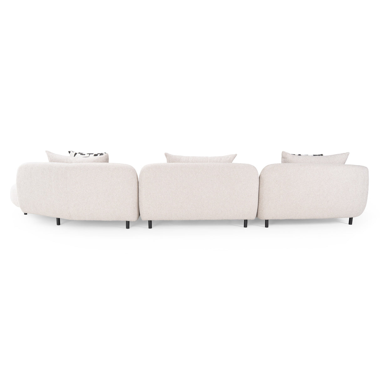 Marge - Contemporary Beige Sectional Sofa - View Image 1