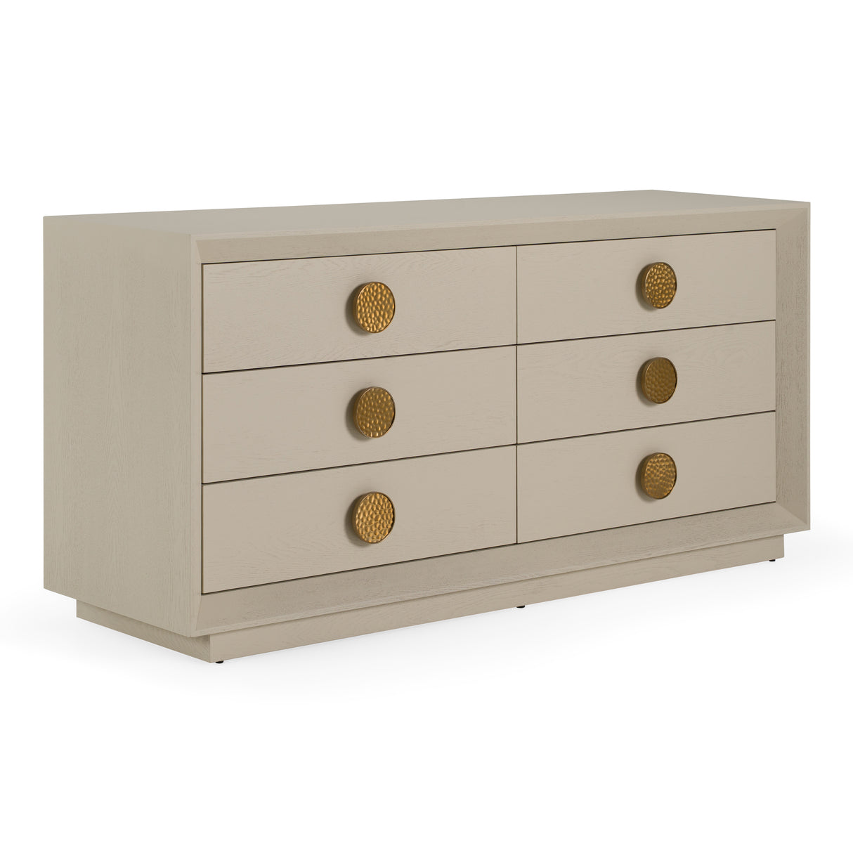 Marjorie - Modern Cream & Brushed Gold Dresser - View Image 1