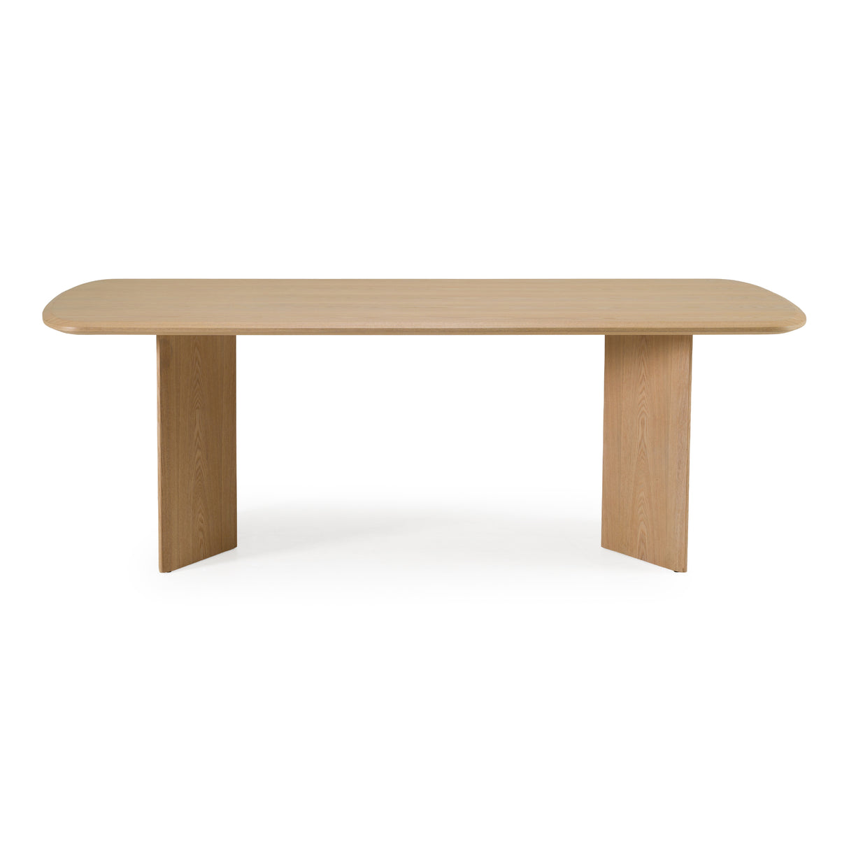 Masuda - Modern Natural Ash Rectangular Dining Table - View Image 1