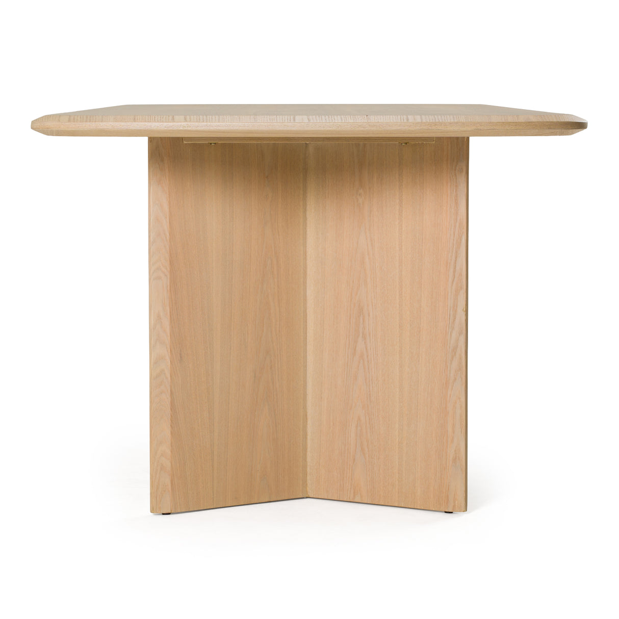 Masuda - Modern Natural Ash Rectangular Dining Table - View Image 1
