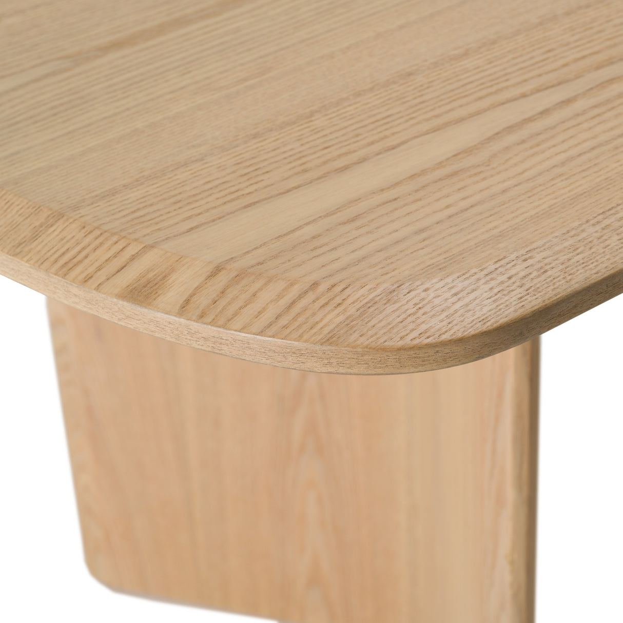 Masuda - Modern Natural Ash Rectangular Dining Table - View Image 1