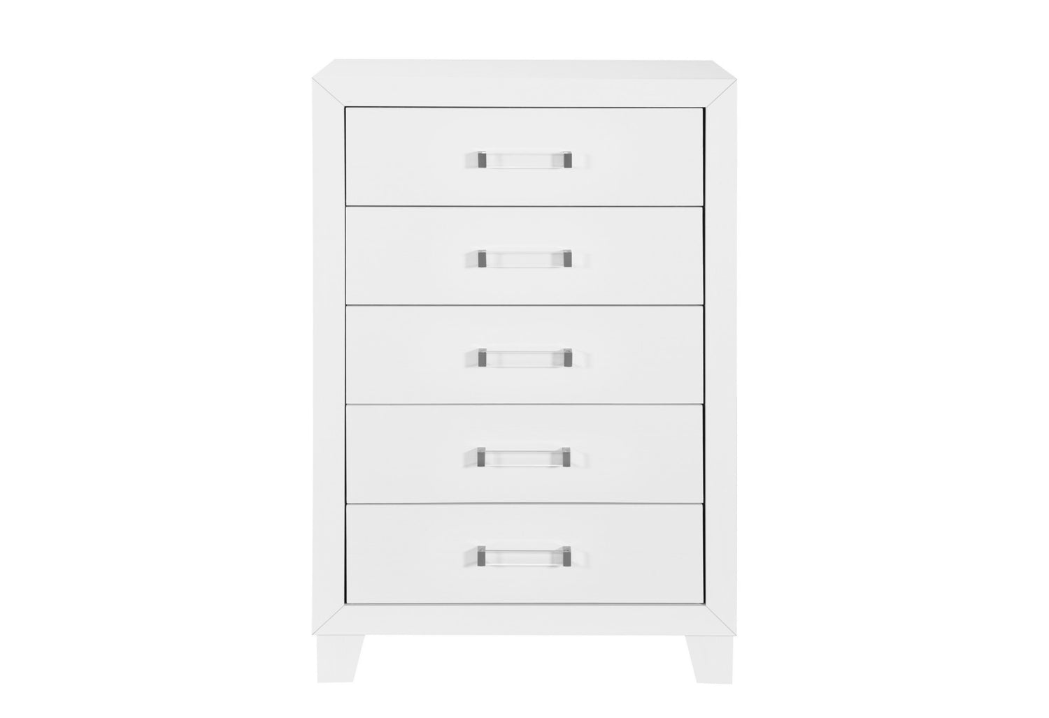 Luccia White Chest | Global - Home Elegance USA
