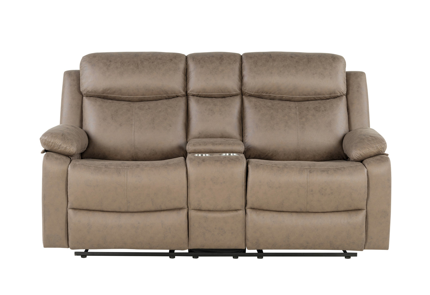 U6026 Brown Console Reclining Loveseat | Global Furniture USA - Home Elegance USA